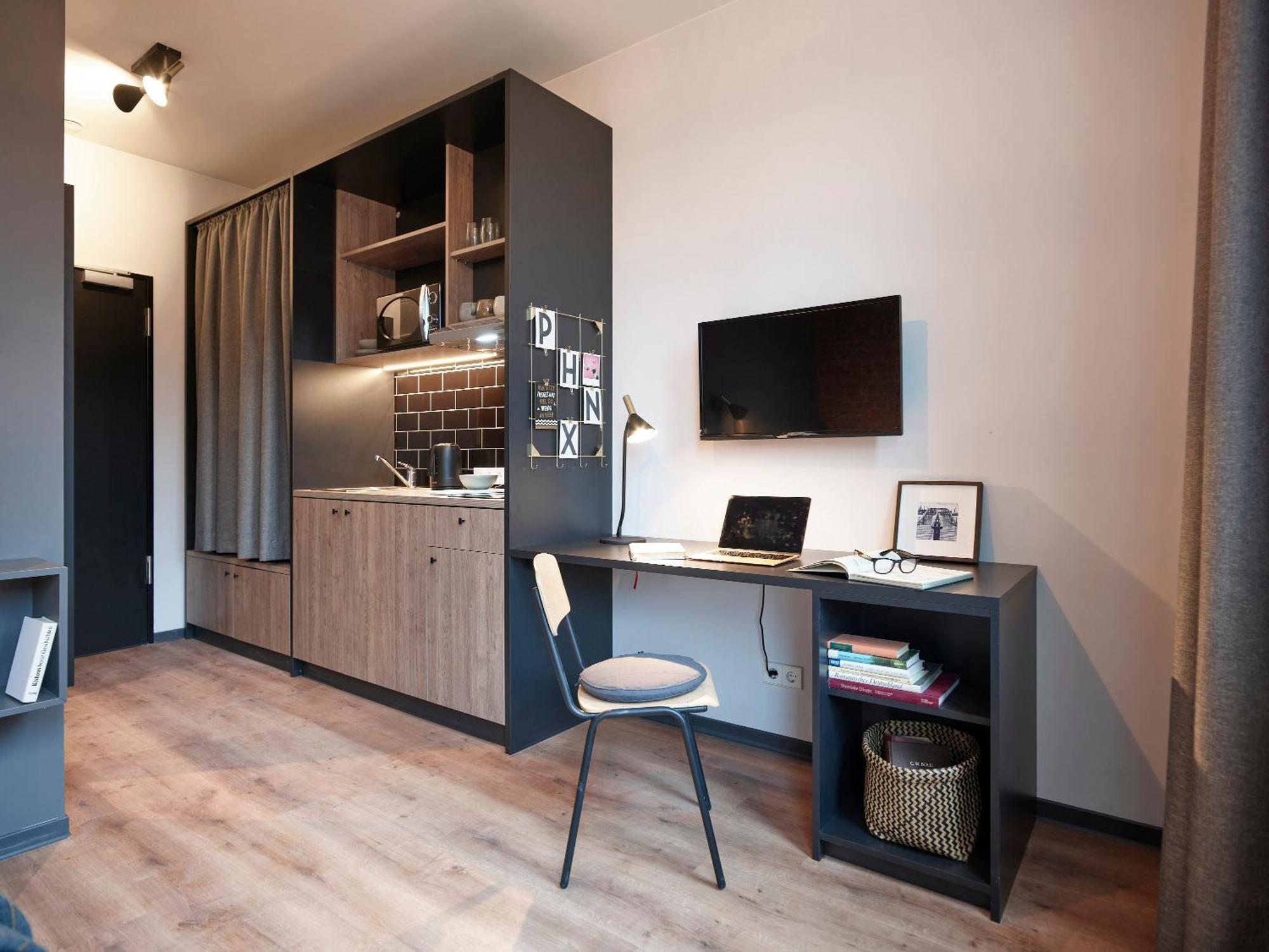Phnx Aparthotel Гамбург Номер фото