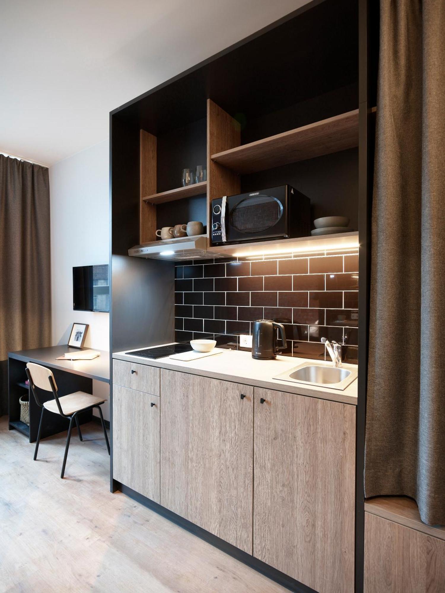 Phnx Aparthotel Гамбург Номер фото